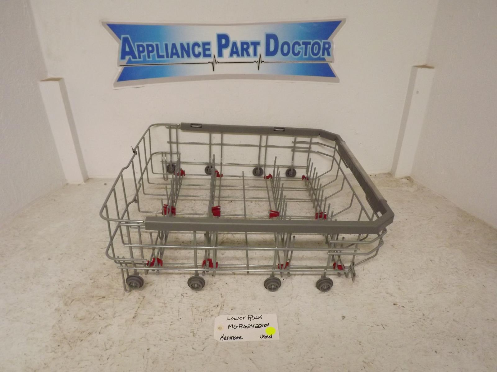 Kenmore Dishwasher MGR62422101 Lower Rack Used Kenmore Dishwasher MGR62422101 Lower Rack Used
